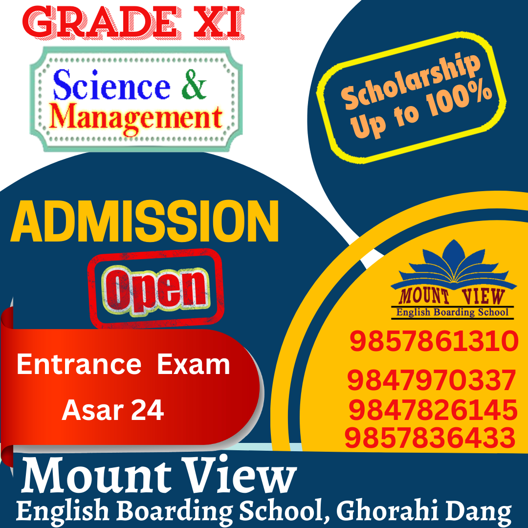 Admission Open in Class XI